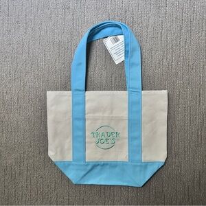Trader Joe’s Blue Tote Bag